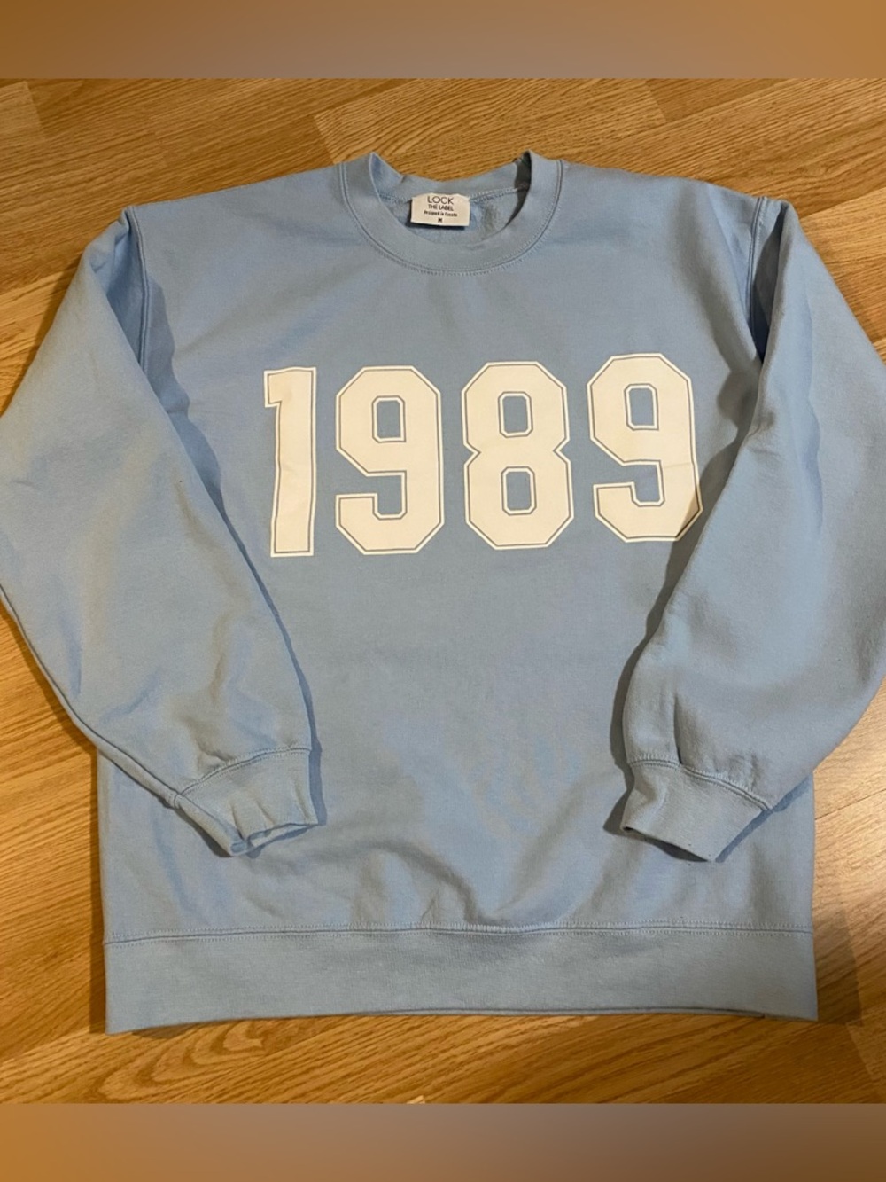 Light Blue '1989' Crewneck Sweatshirt